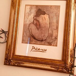 1932 Vintage Picasso “Bue nude” paintings.